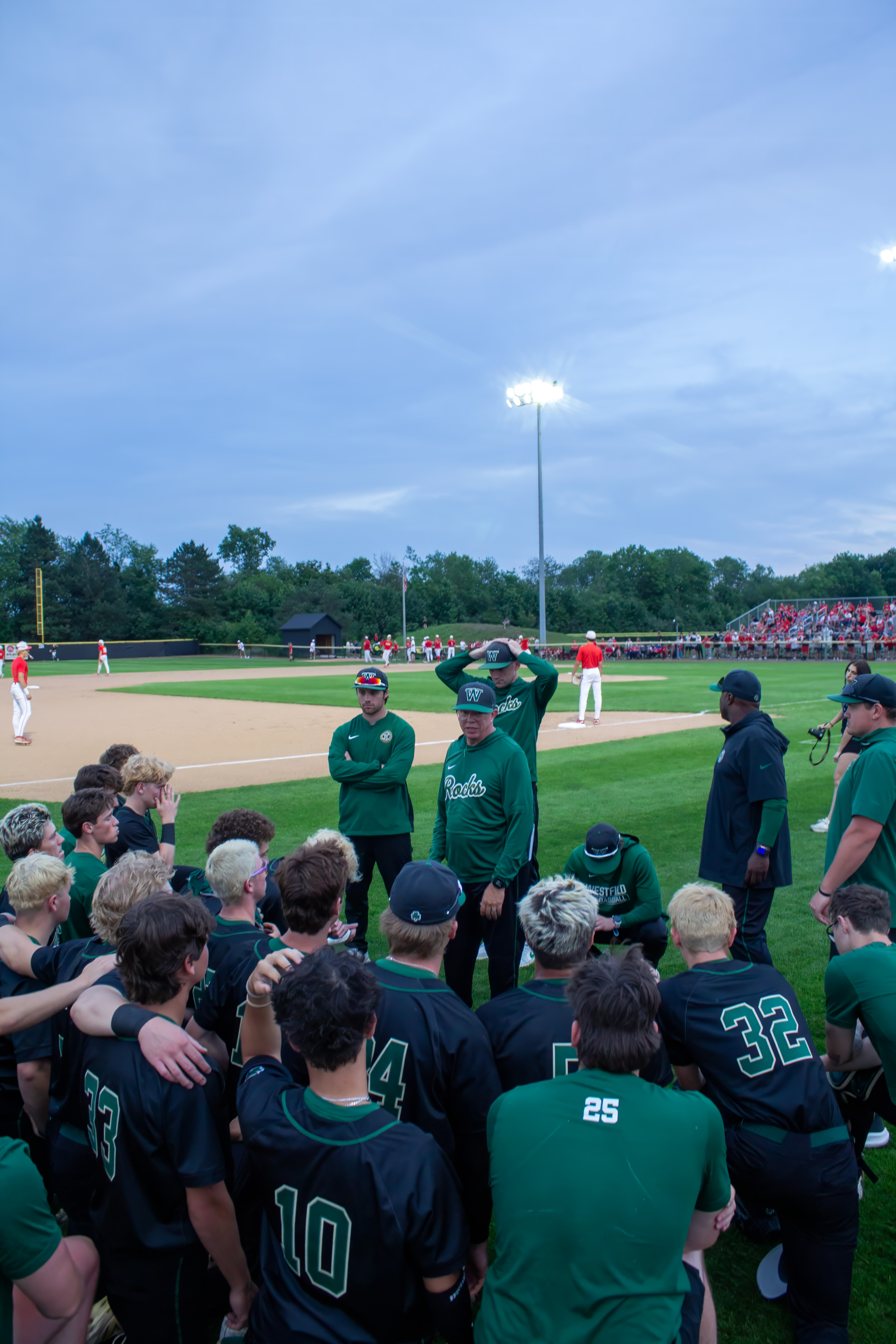 Baseball action moment